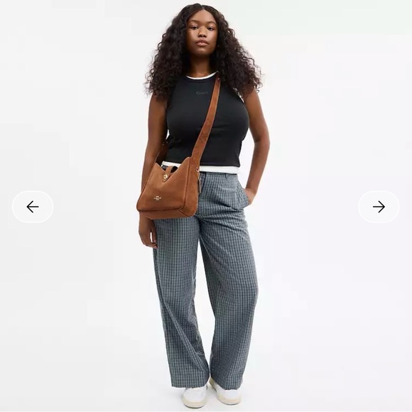 Coach Hadley Sienna Convertible Crossbody Bag - Picture 14 of 15